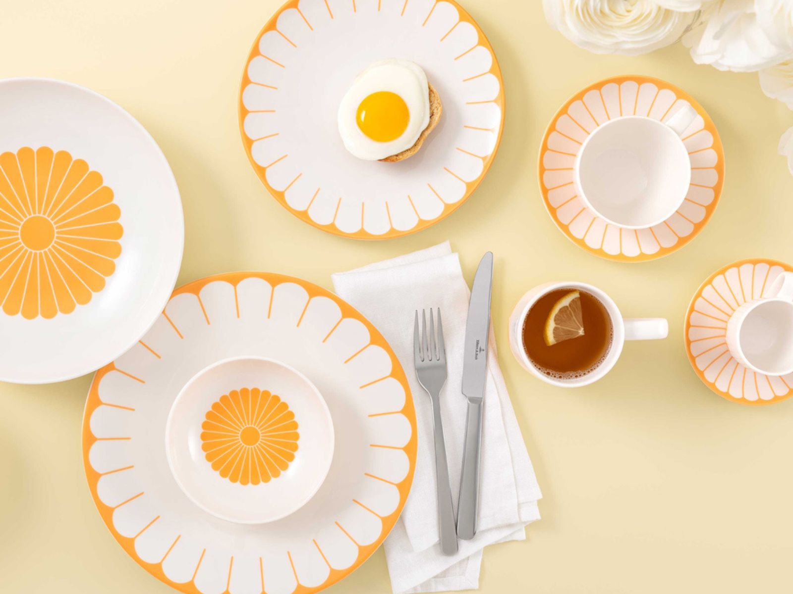 Villeroy & Boch Fleur soleil Dessertschale 13,5cm Set6 - Produktbild 6