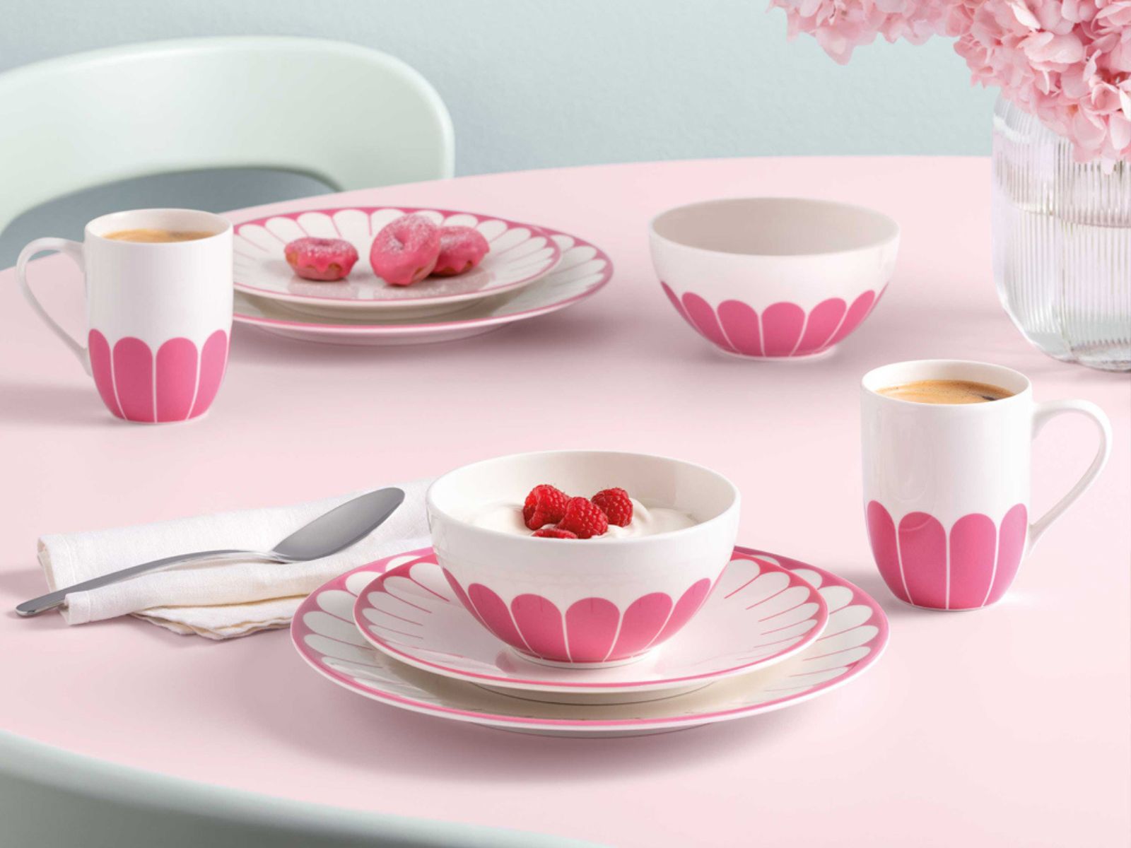 Villeroy & Boch Fleur cassis Müslischale 14cm Set4 - Produktbild 5