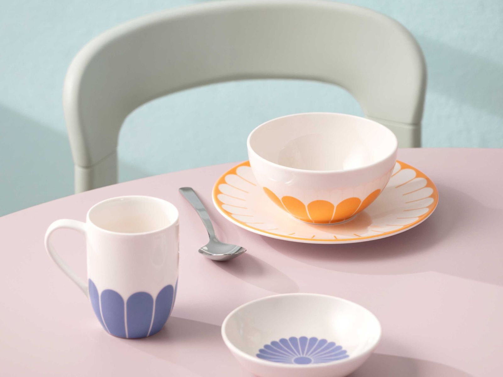 Villeroy & Boch Fleur soleil Frühstücks/Dessertteller 21cm Set6 - Produktbild 3