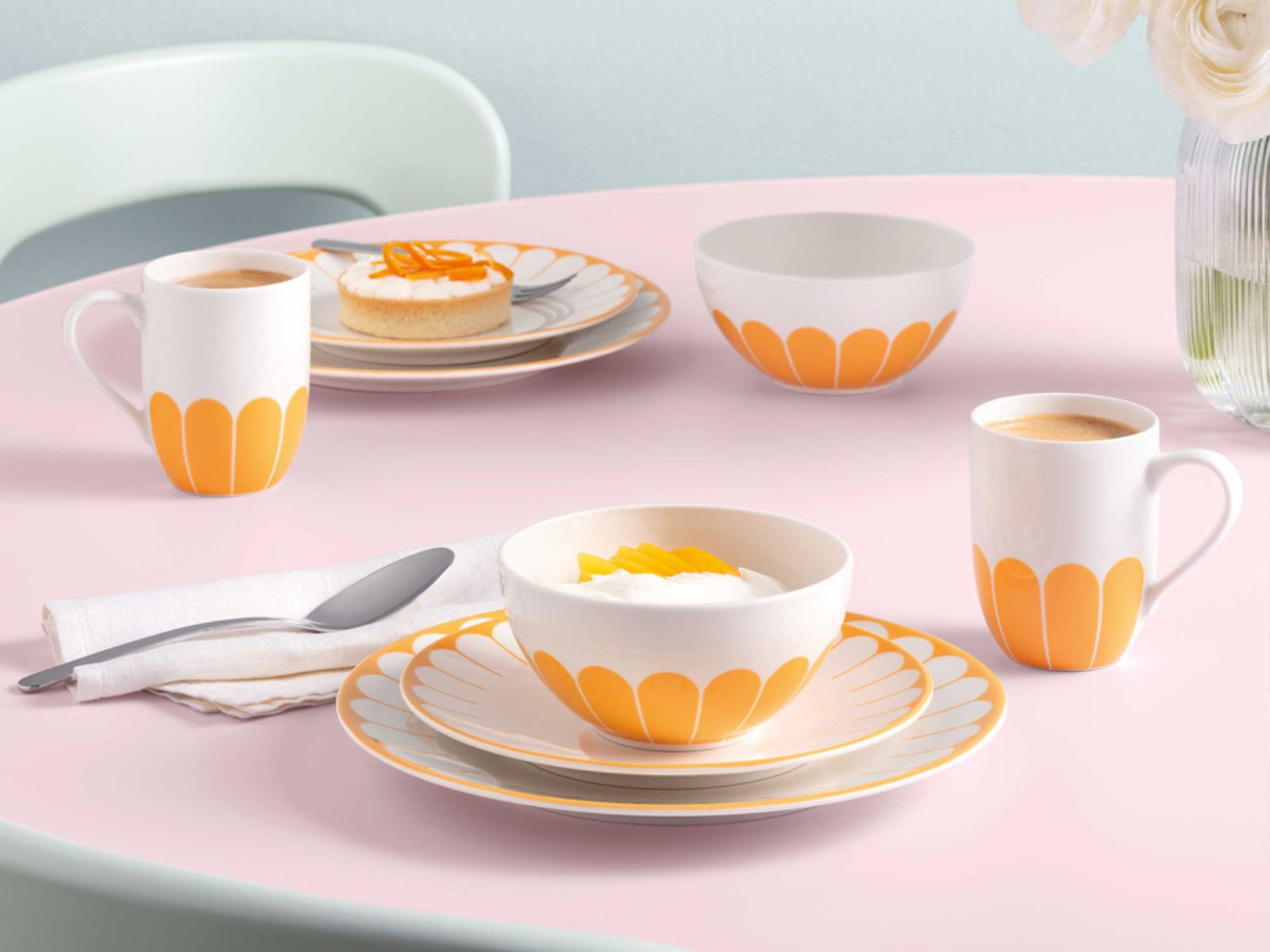 Villeroy & Boch Fleur soleil Frühstücks/Dessertteller 21cm Set6 - Produktbild 5