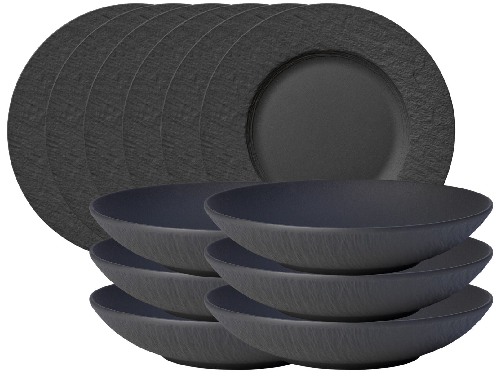Villeroy & Boch Manufacture Rock Tafelset 12tlg