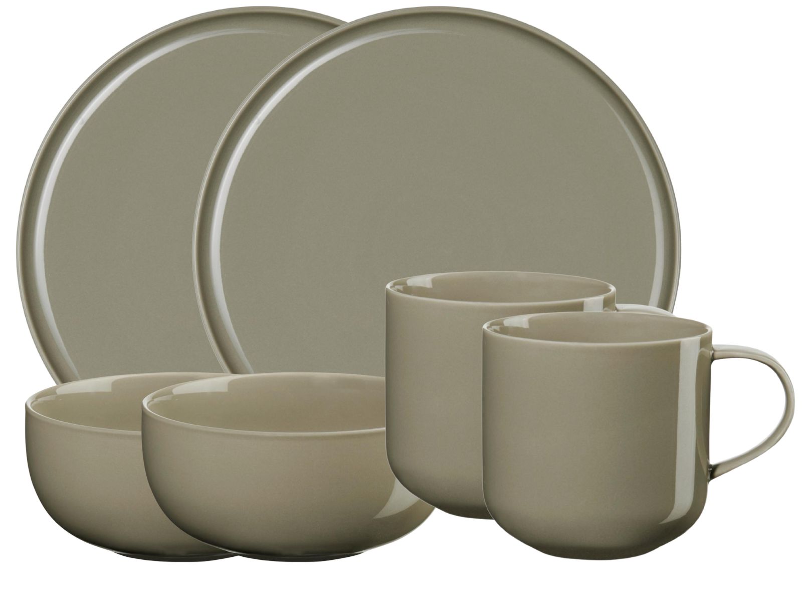 ASA coppa Frühstücksset shiso 6tlg