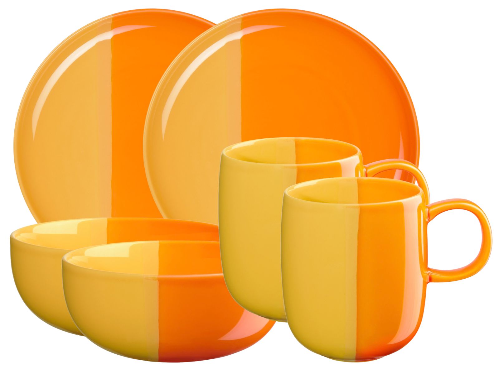 ASA joy Frühstücksset orange smoothie 6tlg - Produktbild 1