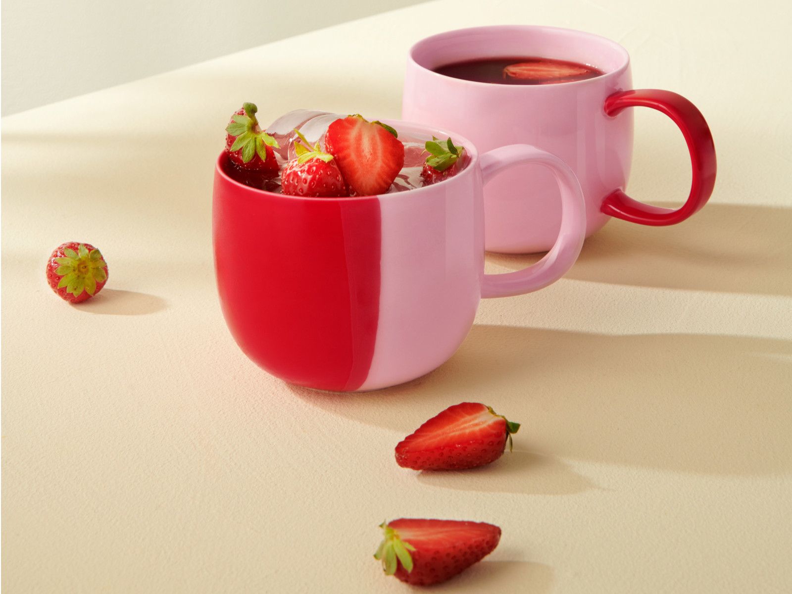 ASA Selection Joy Henkelbecher strawberry 0,4l Set4 - Produktbild 3