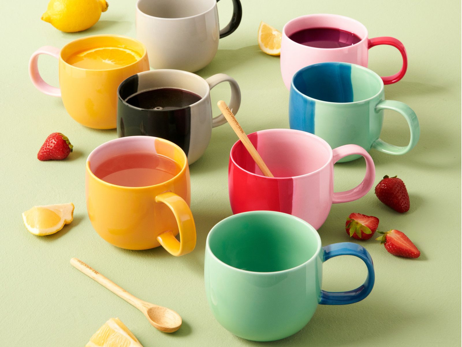 ASA Selection Joy Henkelbecher strawberry 0,4l Set4 - Produktbild 4