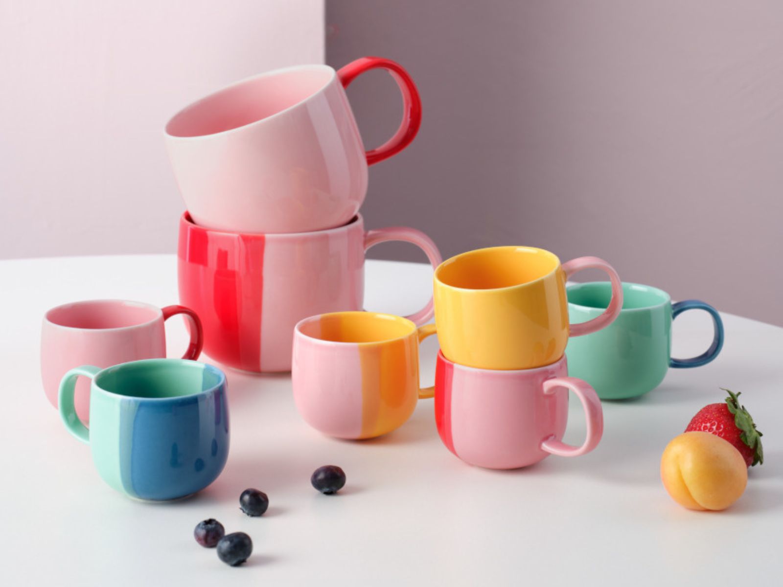 ASA Selection joy Espressotasse strawberry 5cm Set4 - Produktbild 3