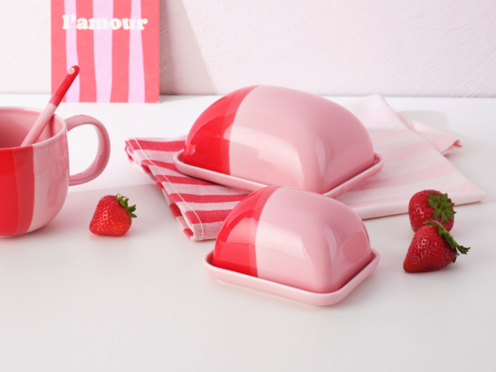 ASA joy Brotteller strawberry smoothie 13cm Set6 - Produktbild 7
