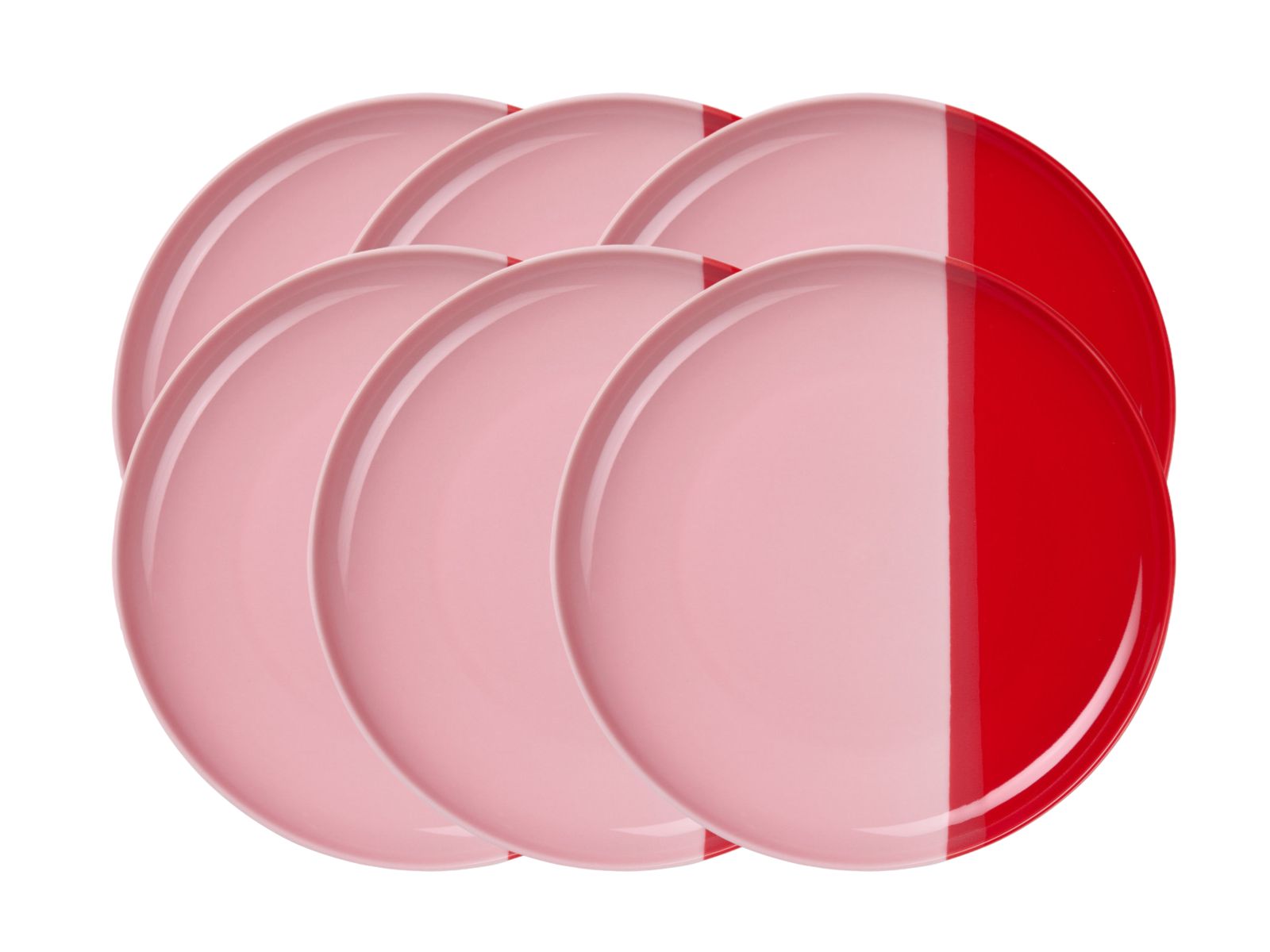 ASA joy Dessertteller strawberry smoothie 22cm Set6 - Produktbild 1