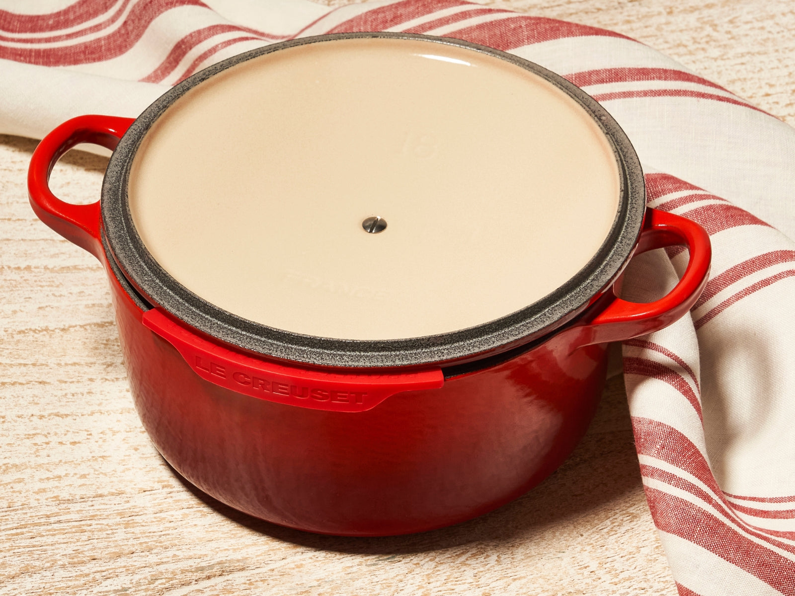 Le Creuset Stapelschutz meringue Set 2tlg - Produktbild 5