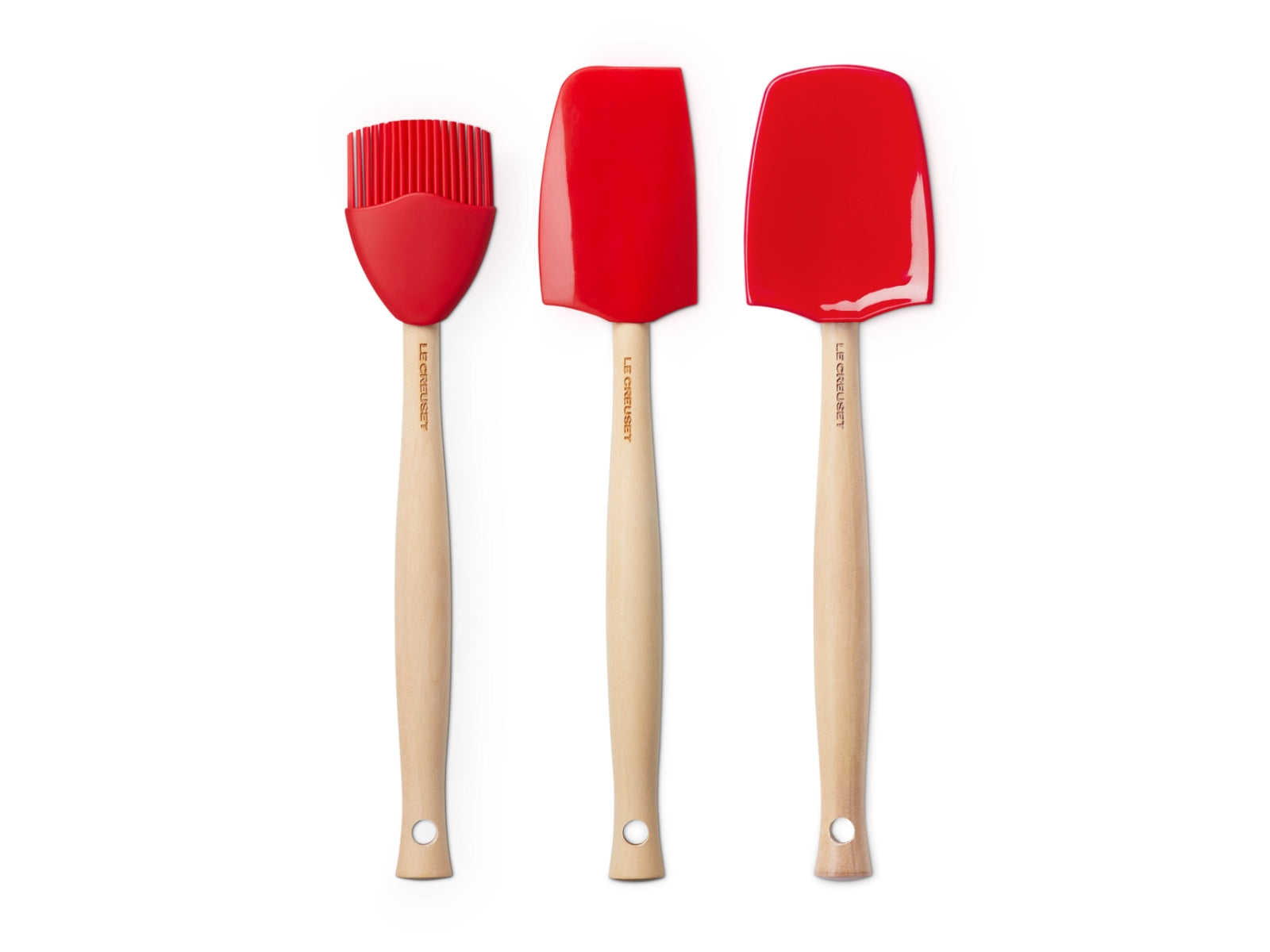 Le Creuset Craft Kochkelle kirschrot Set 3tlg