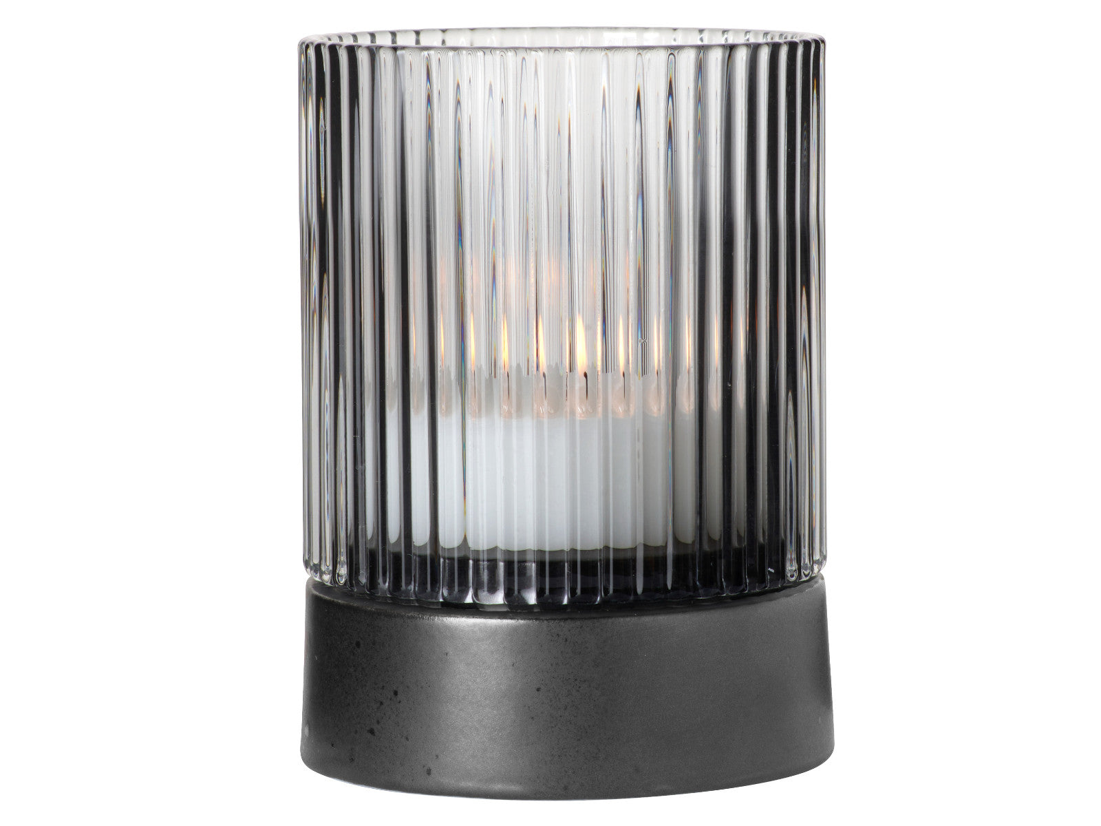 ASA Selection Juna Windlicht mit Porzellanfuß clear 9,6cm - Produktbild 2