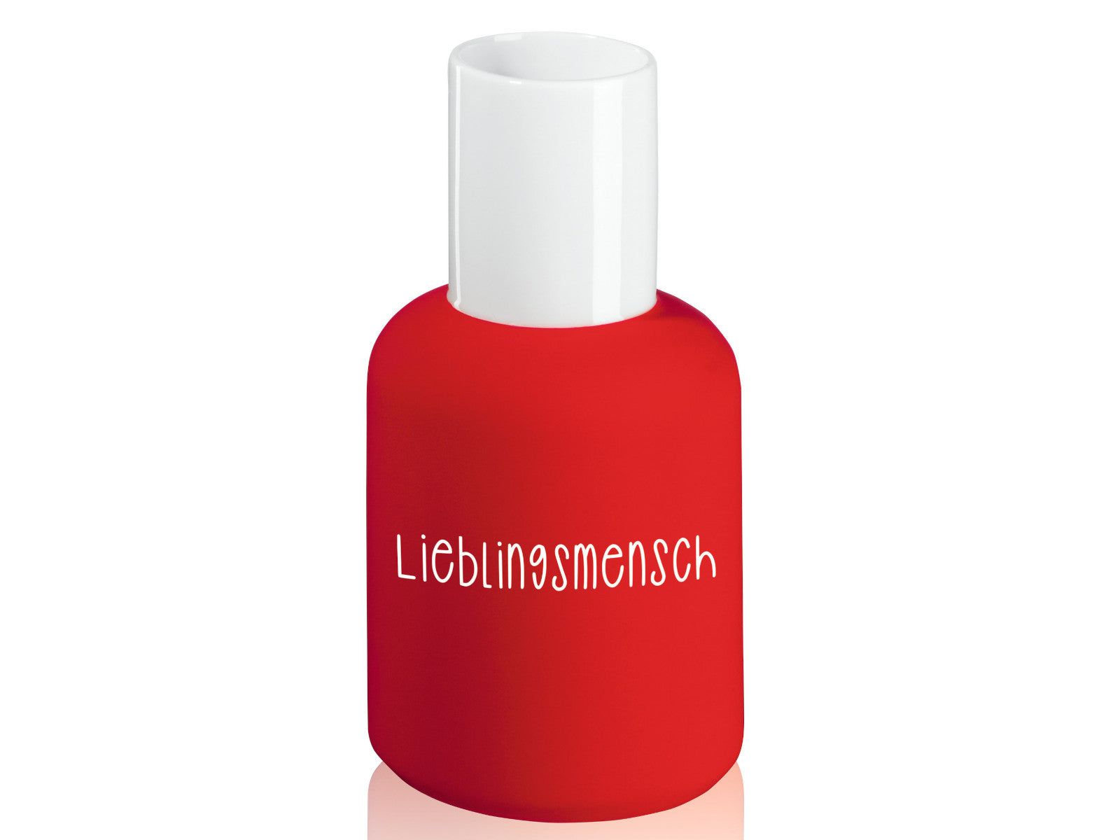 ASA beauty for you Vase Lieblingsmensch rot 12,5cm