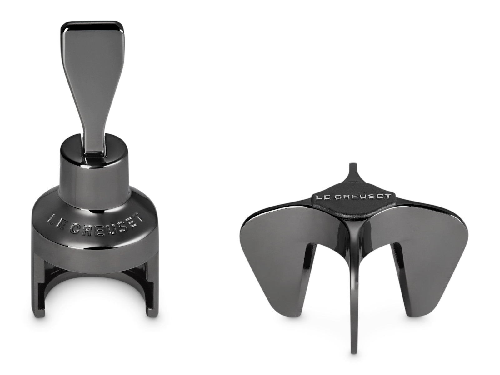 Le Creuset Sektöffner und Sektverschluss-Set schwarz 2tlg - Produktbild 2
