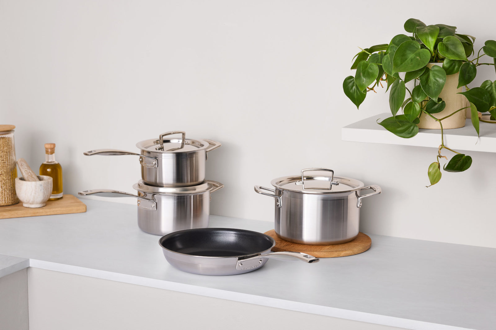 Le Creuset 3-Ply Pfannenset 24+28cm 2tlg - Produktbild 4