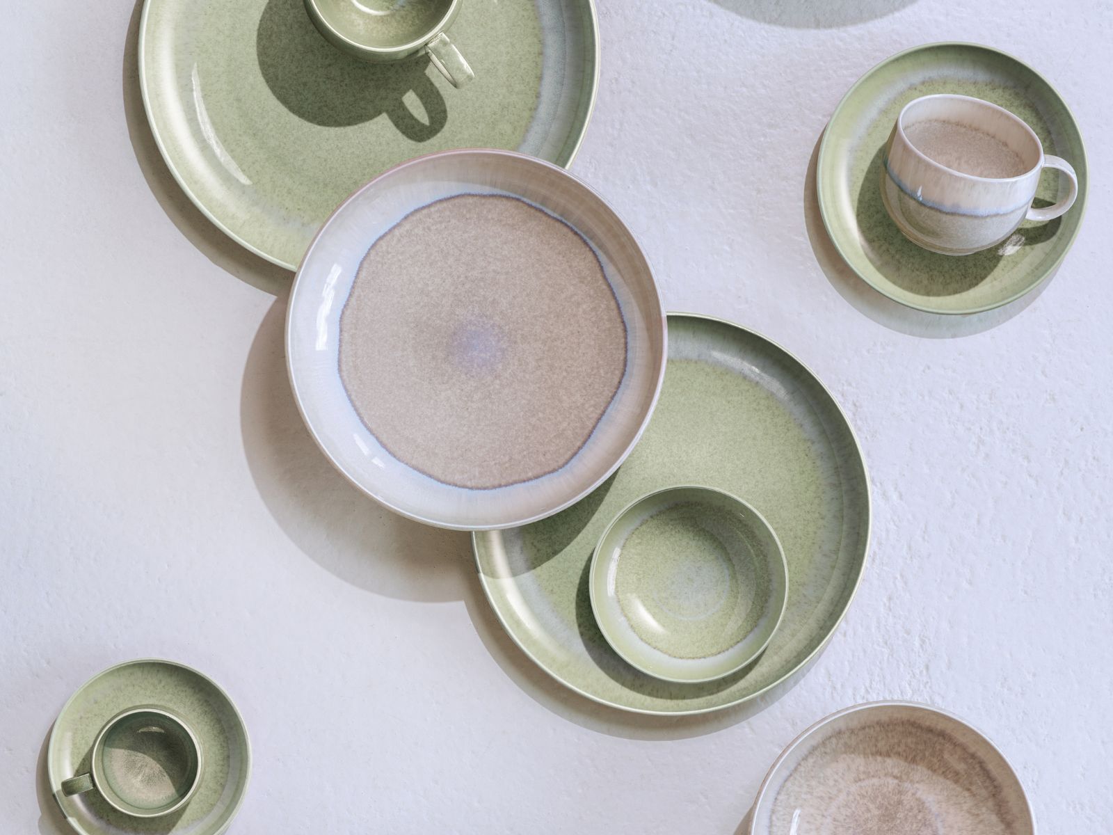 like. by Villeroy & Boch Perlemor Alga Frühstücksteller 24cm Set6 - Produktbild 5