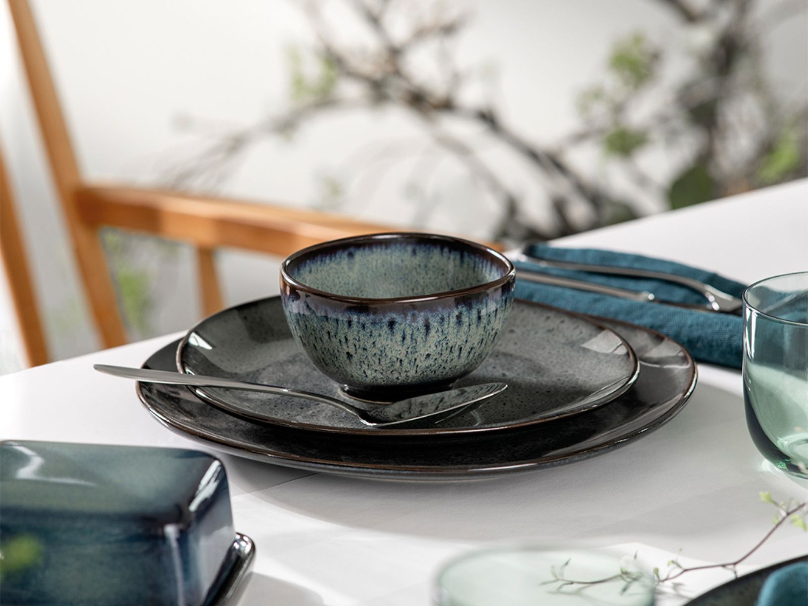 like. by Villeroy & Boch Lave gris Frühstücksset 18tlg - Produktbild 4