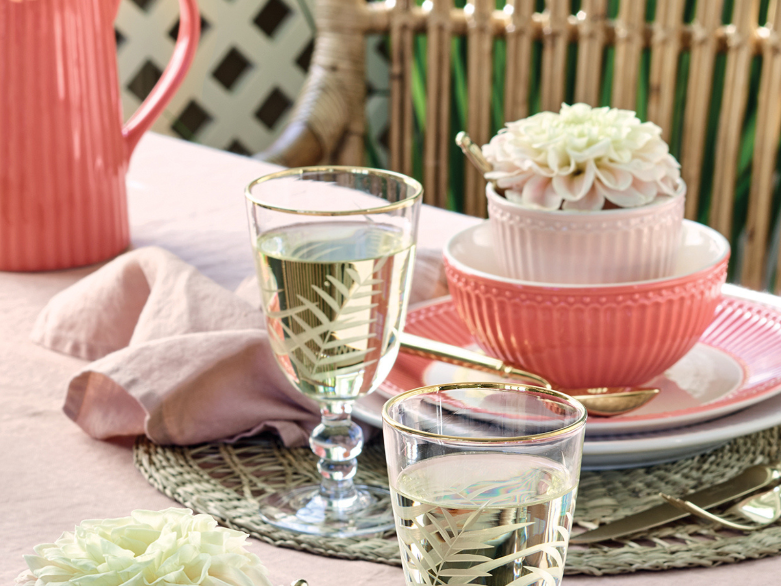 Greengate Alice Frühstücksset coral Set12 - Produktbild 5