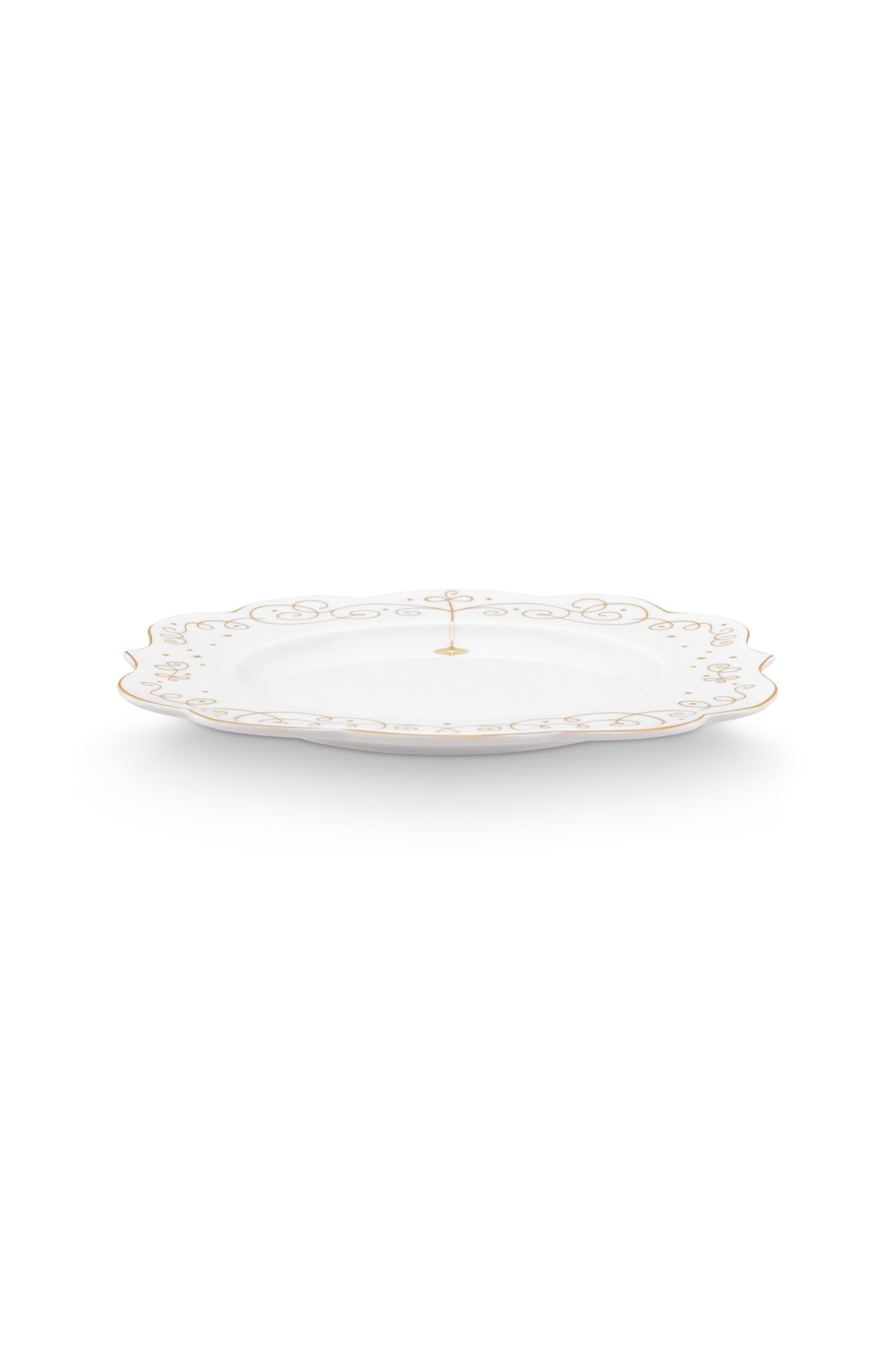 PIP STUDIO Royal Winter White Brotteller 17cm - Produktbild 2