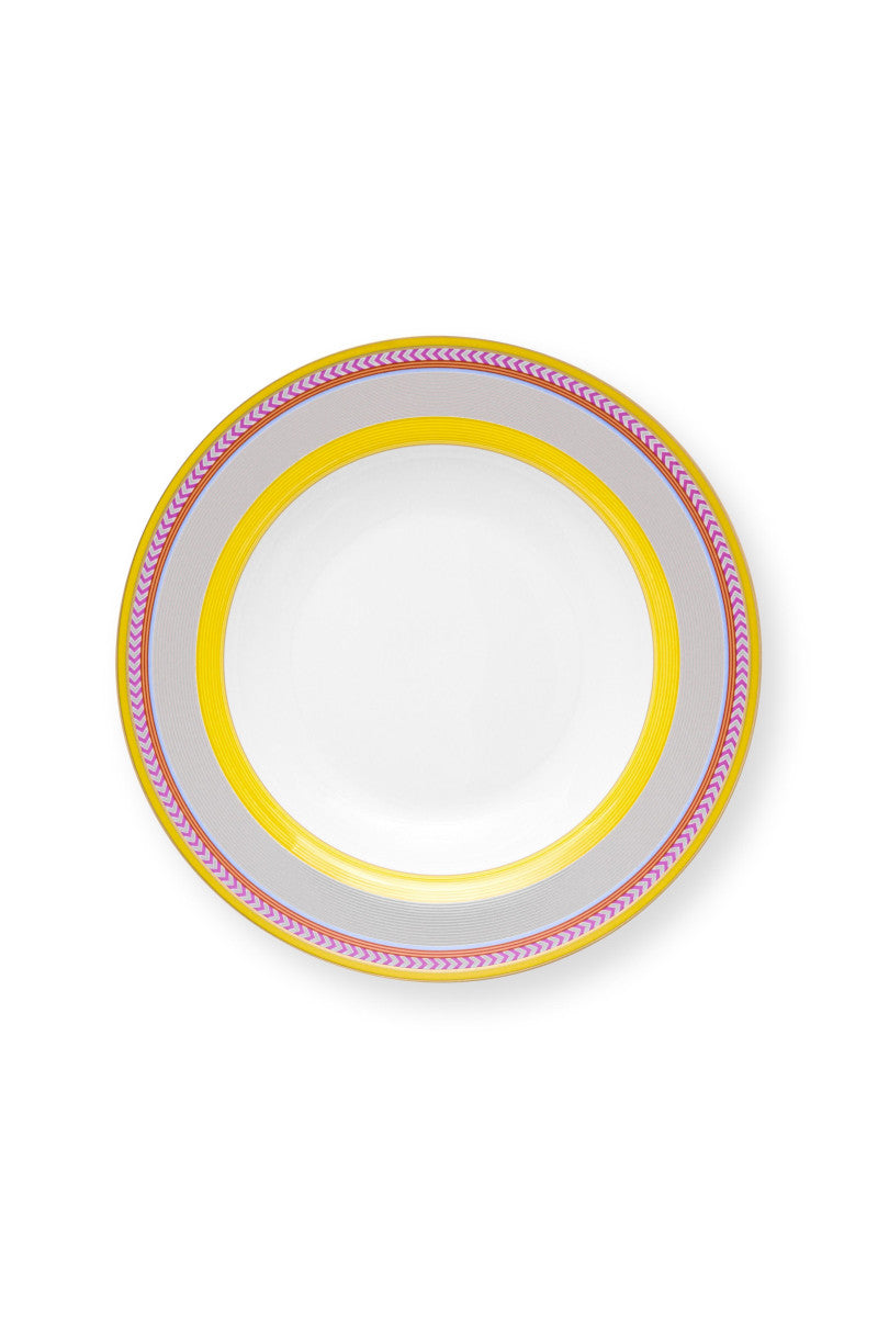 PIP STUDIO CHIQUE Suppenteller gelb 23,5cm