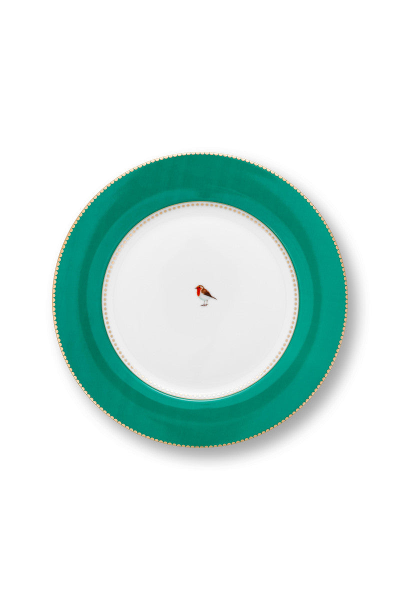 PIP STUDIO Love Birds Speisteller grün 26,5cm