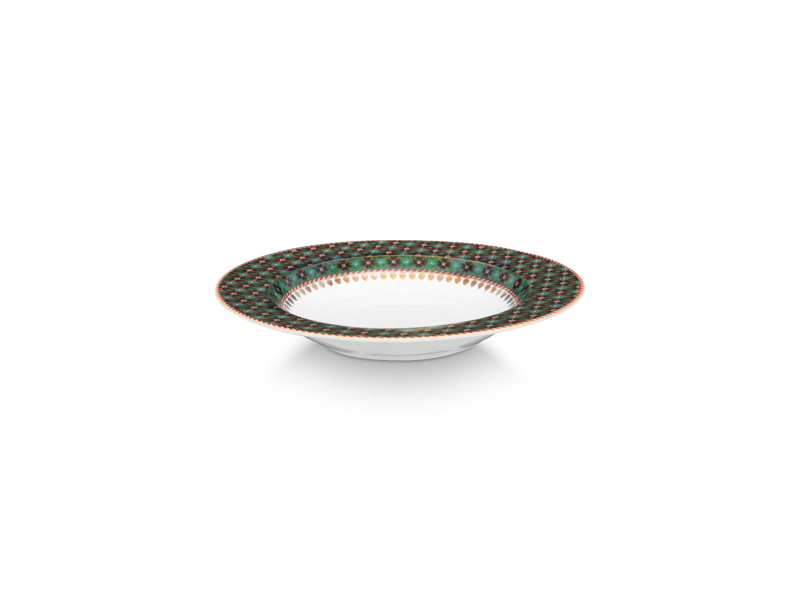 PIP STUDIO Berry Blues Suppenteller clover green 21,5cm - Produktbild 2