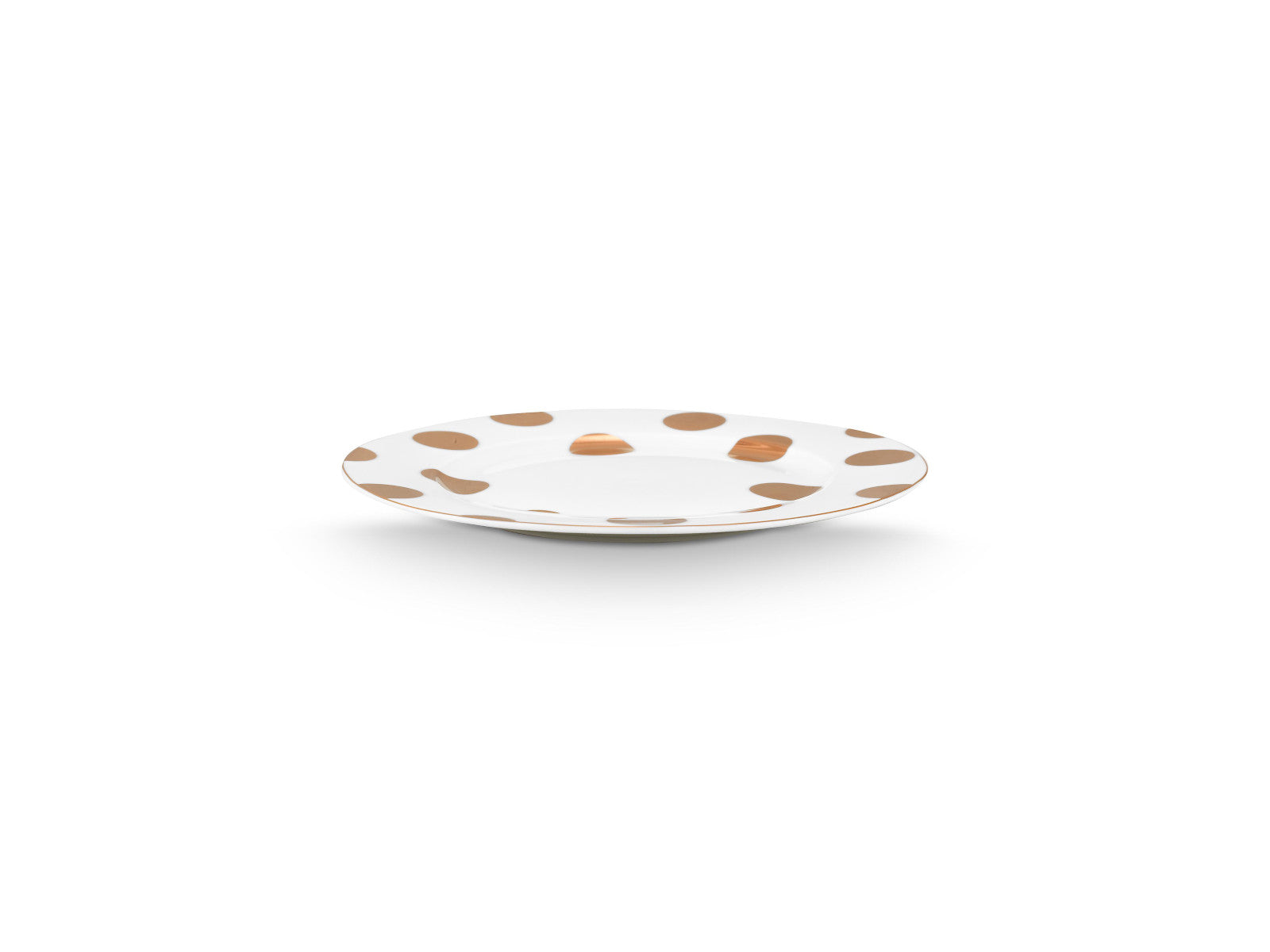 PIP STUDIO Dot Delight Frühstücksteller weiß-gold 23cm - Produktbild 2