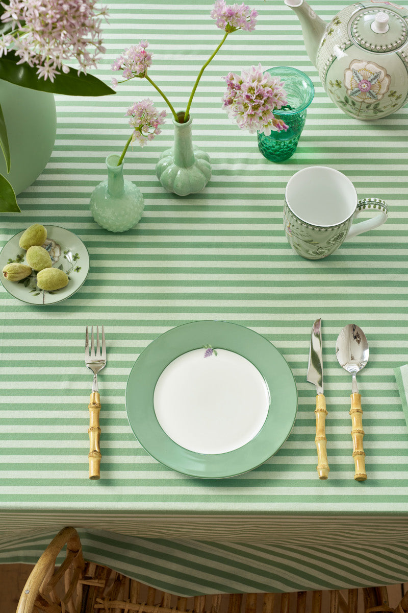 PIP STUDIO Lily&Lotus Uni Light Green Frühstücksteller 21cm - Produktbild 3