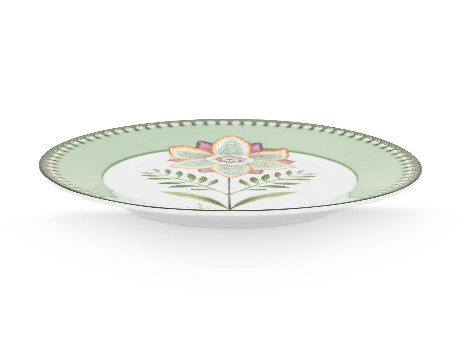 PIP STUDIO Lily&Lotus Light Green Frühstücksteller 21cm - Produktbild 2