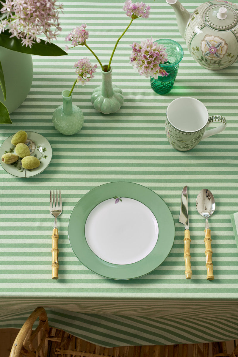 PIP STUDIO Lily&Lotus Uni Light Green Frühstücksteller 23cm - Produktbild 3