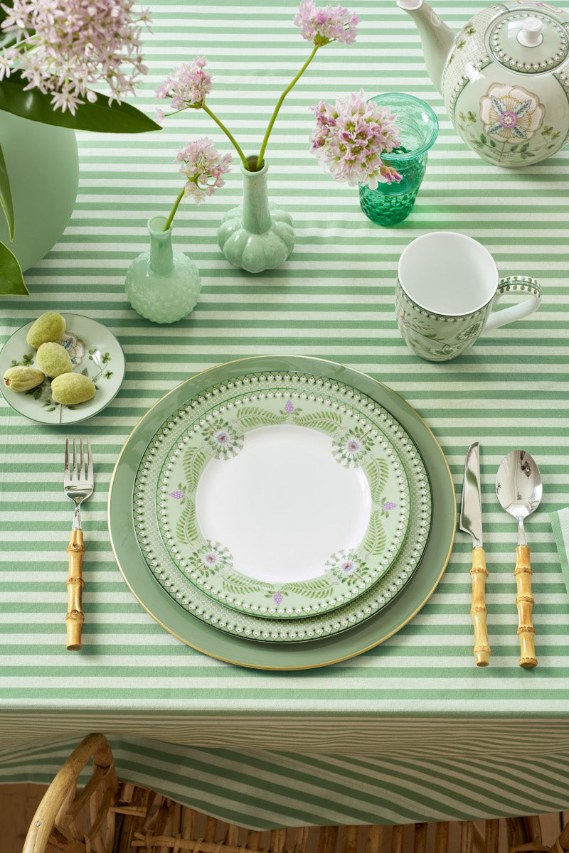 PIP STUDIO Lily&Lotus Light Green Frühstücksteller 23cm - Produktbild 3
