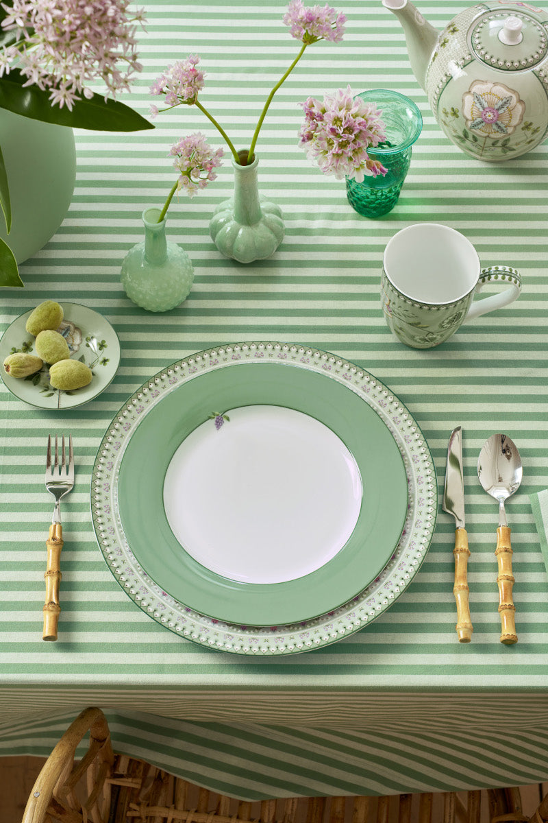 PIP STUDIO Lily&Lotus Uni Light Green Speiseteller 26,5cm - Produktbild 3