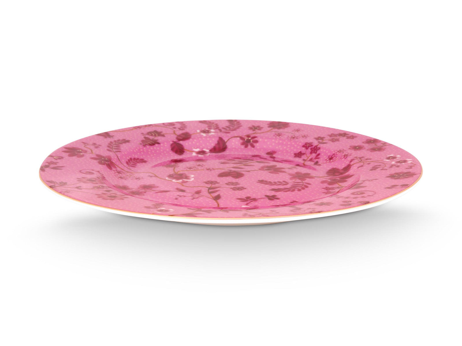 PIP STUDIO Jolie Flowers Pink Brotteller 17cm - Produktbild 2