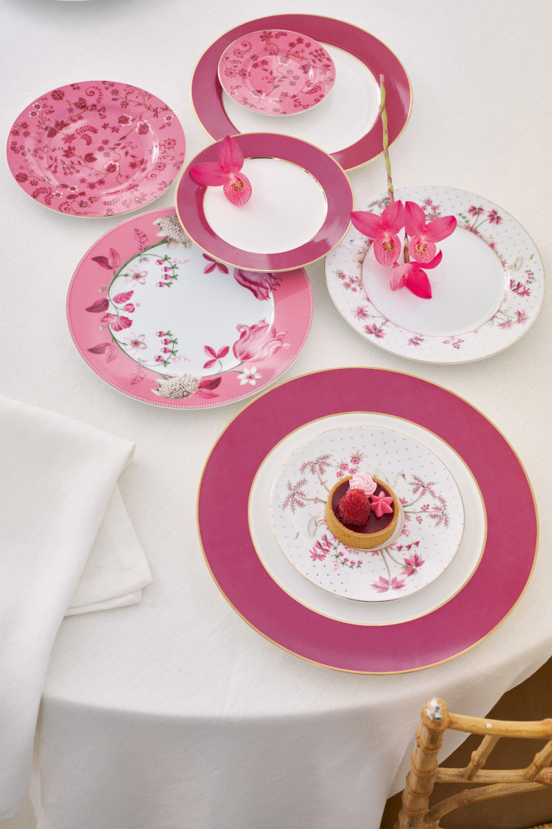 PIP STUDIO Jolie Dots Gold Pink Frühstücksteller 21cm - Produktbild 4