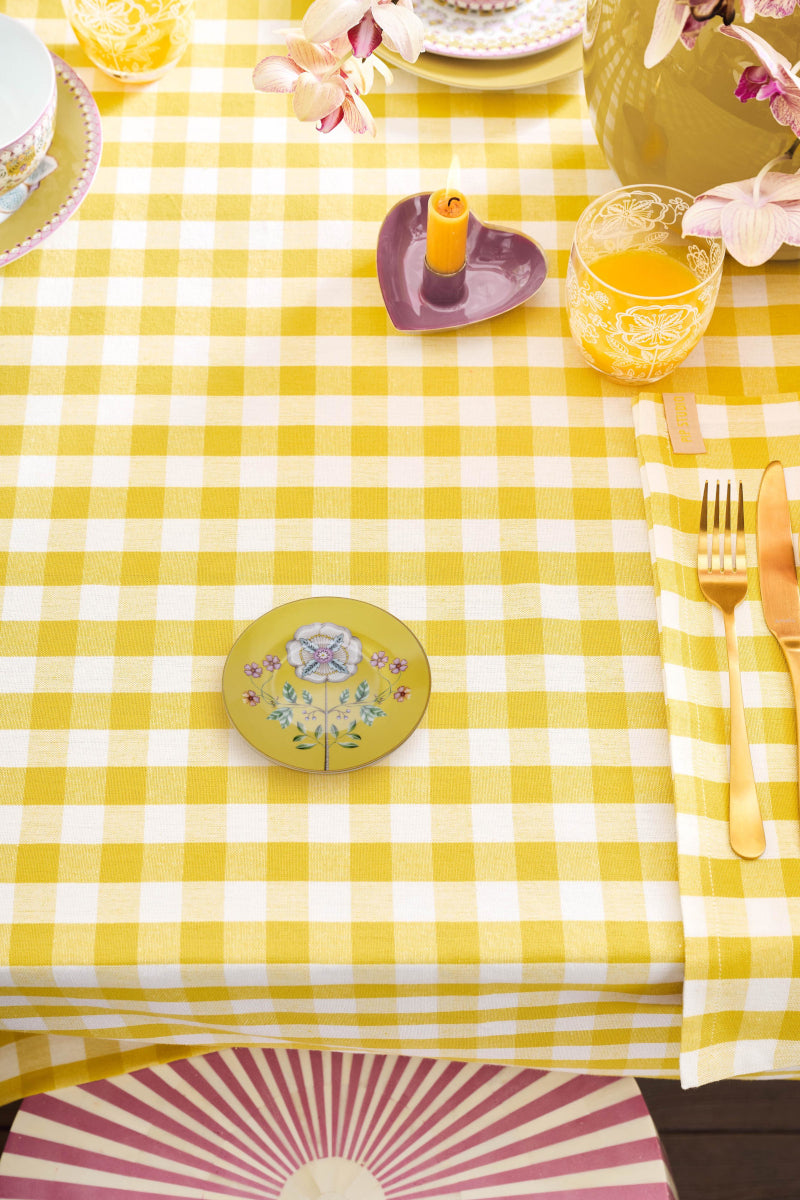 PIP STUDIO Lily&Lotus Yellow Petit Four Brotteller 12cm - Produktbild 3