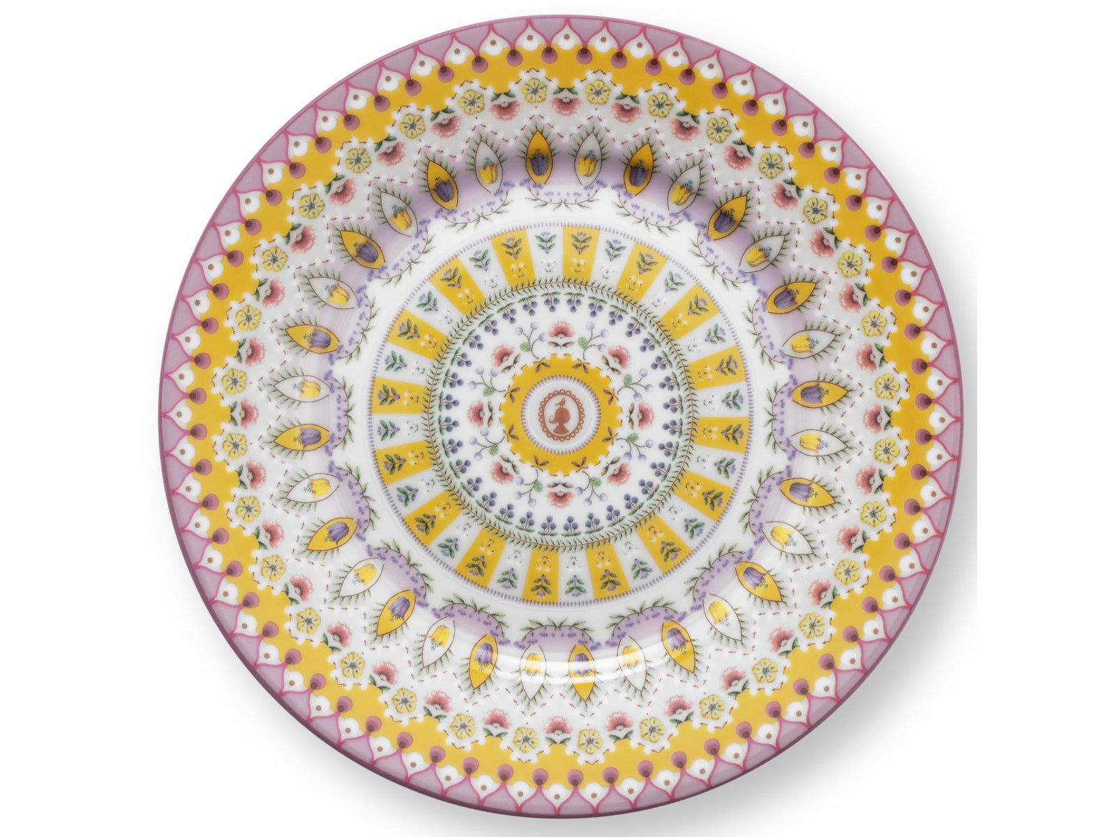 PIP STUDIO Lily&Lotus Moon Delight Yellow Teller 17cm