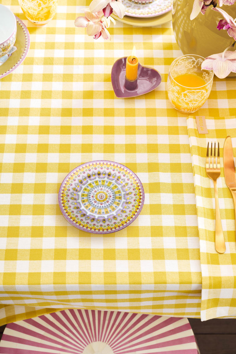 PIP STUDIO Lily&Lotus Moon Delight Yellow Teller 17cm - Produktbild 3