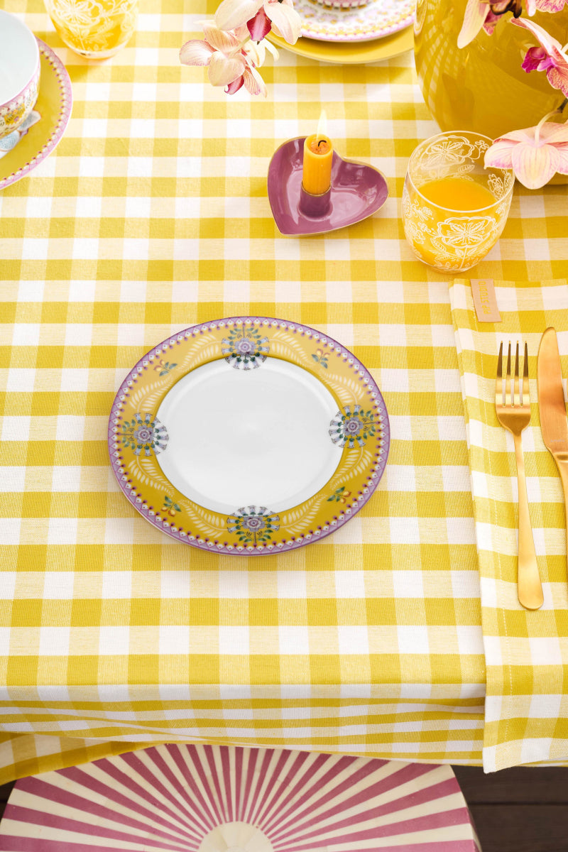 PIP STUDIO Lily&Lotus Yellow Frühstücksteller 23cm - Produktbild 3