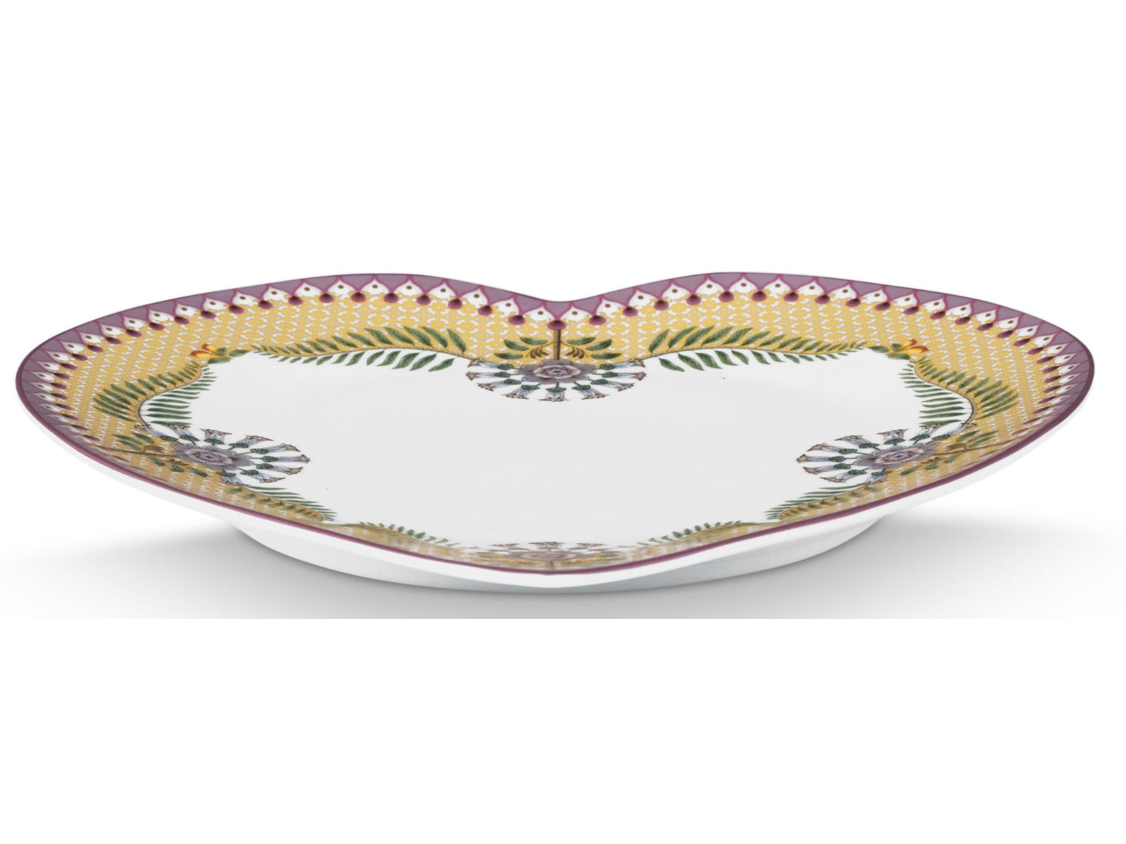 PIP STUDIO Lily&Lotus Yellow Herzformteller 21,5cm Set2 - Produktbild 6