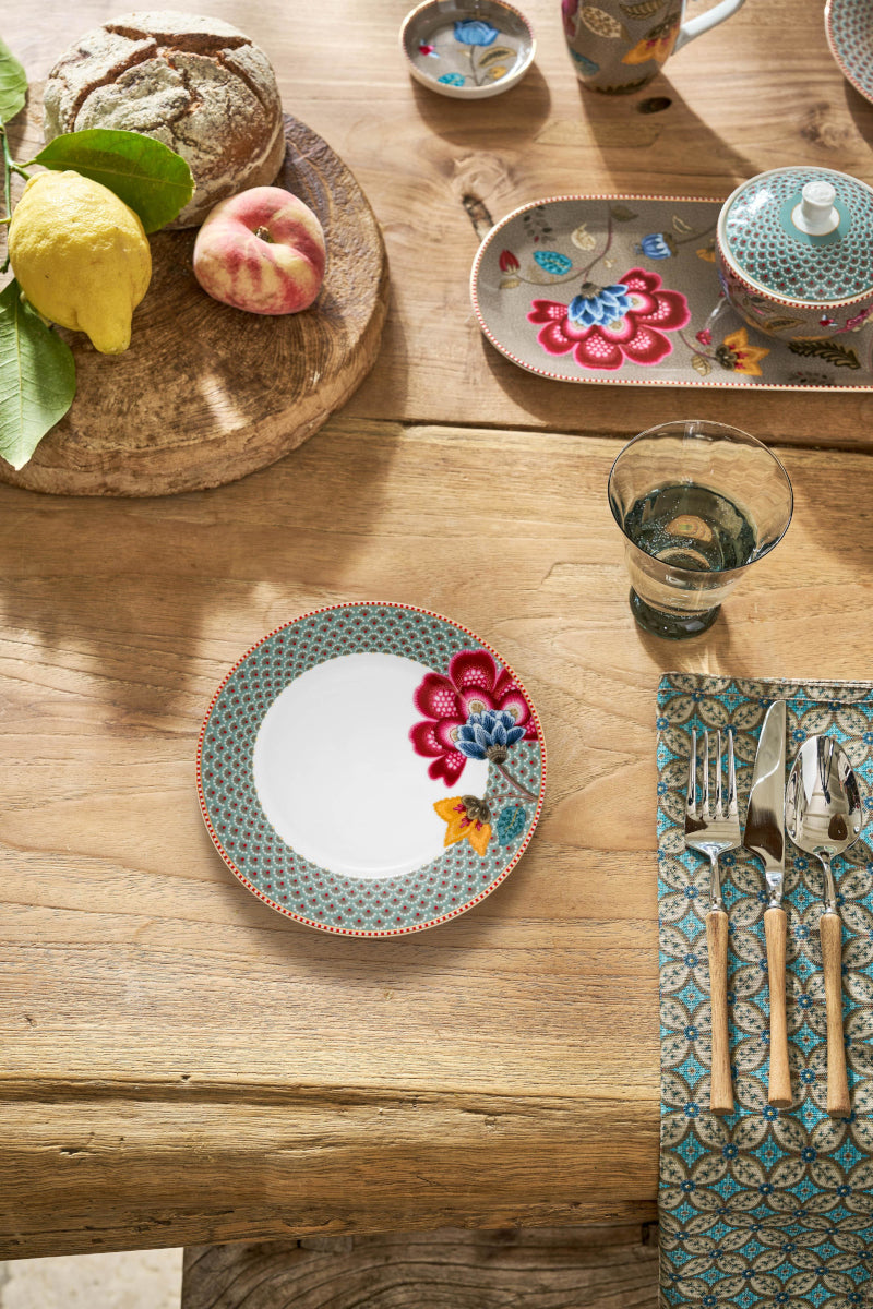 PIP STUDIO Blooming Tales Blue Frühstücksteller 21cm - Produktbild 3