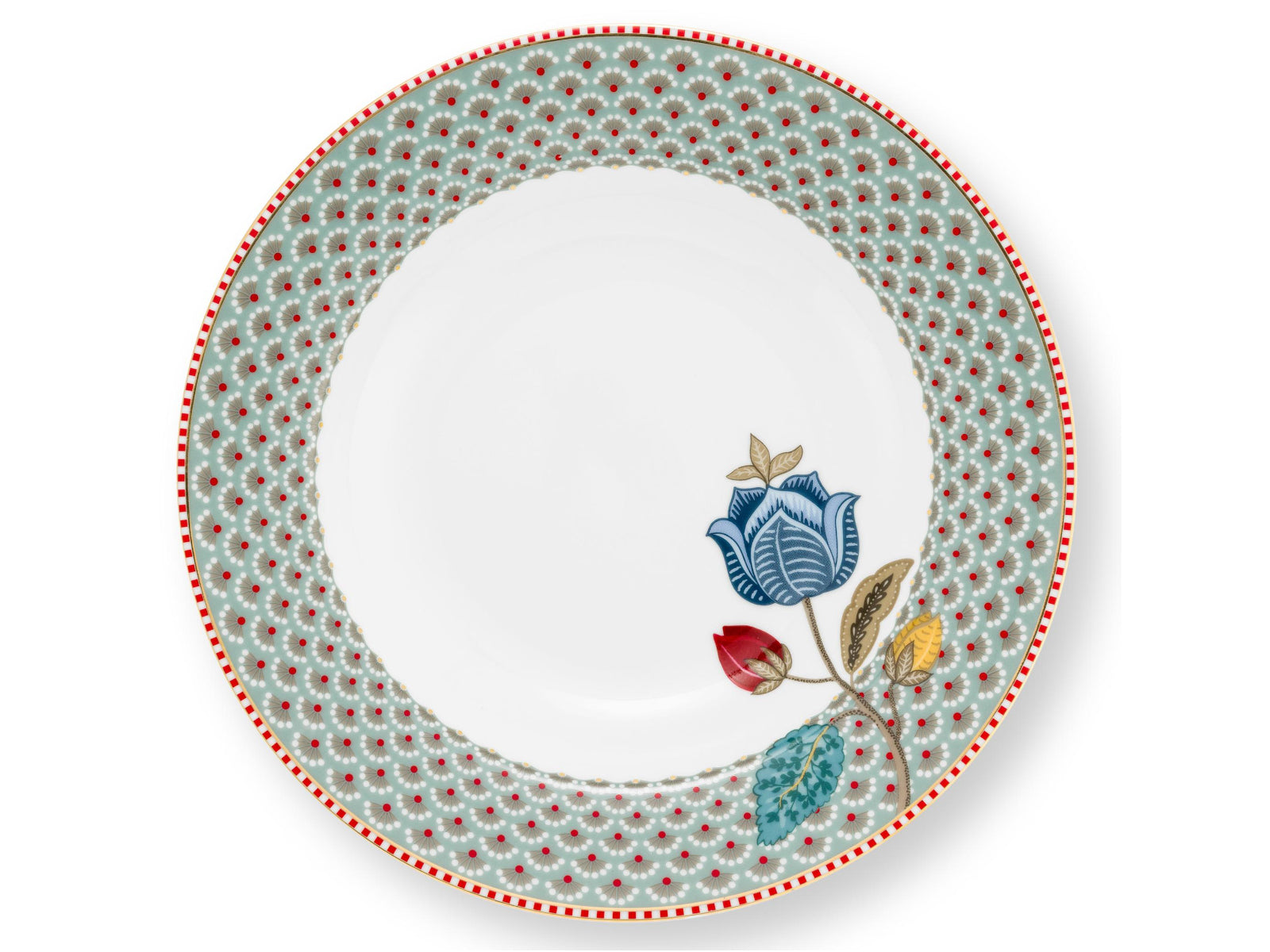 PIP STUDIO Blooming Tales Blue Suppenteller 21,5cm - Produktbild 2