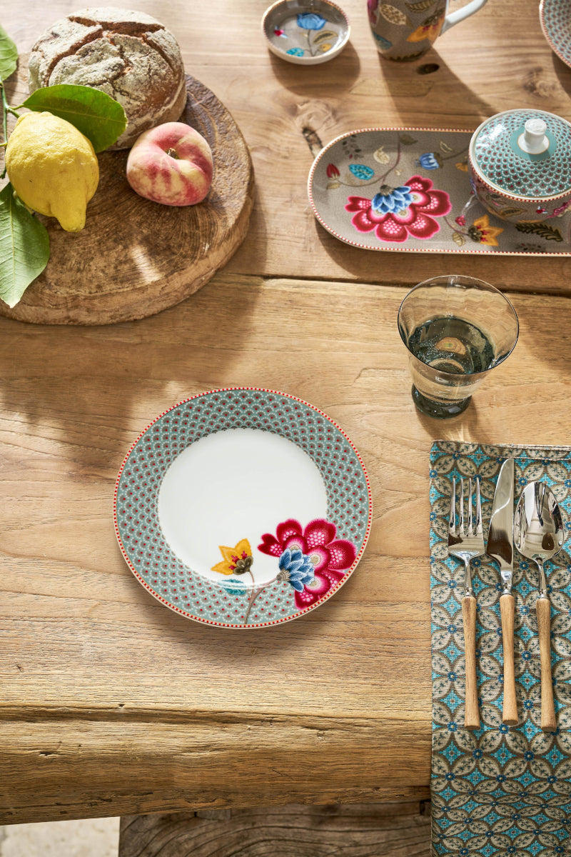 PIP STUDIO Blooming Tales Blue Frühstücksteller 23cm - Produktbild 3