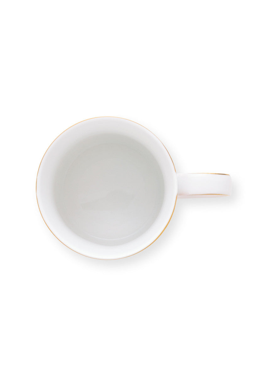 PIP STUDIO Love Birds Medaillon Tasse rot 150ml - Produktbild 3