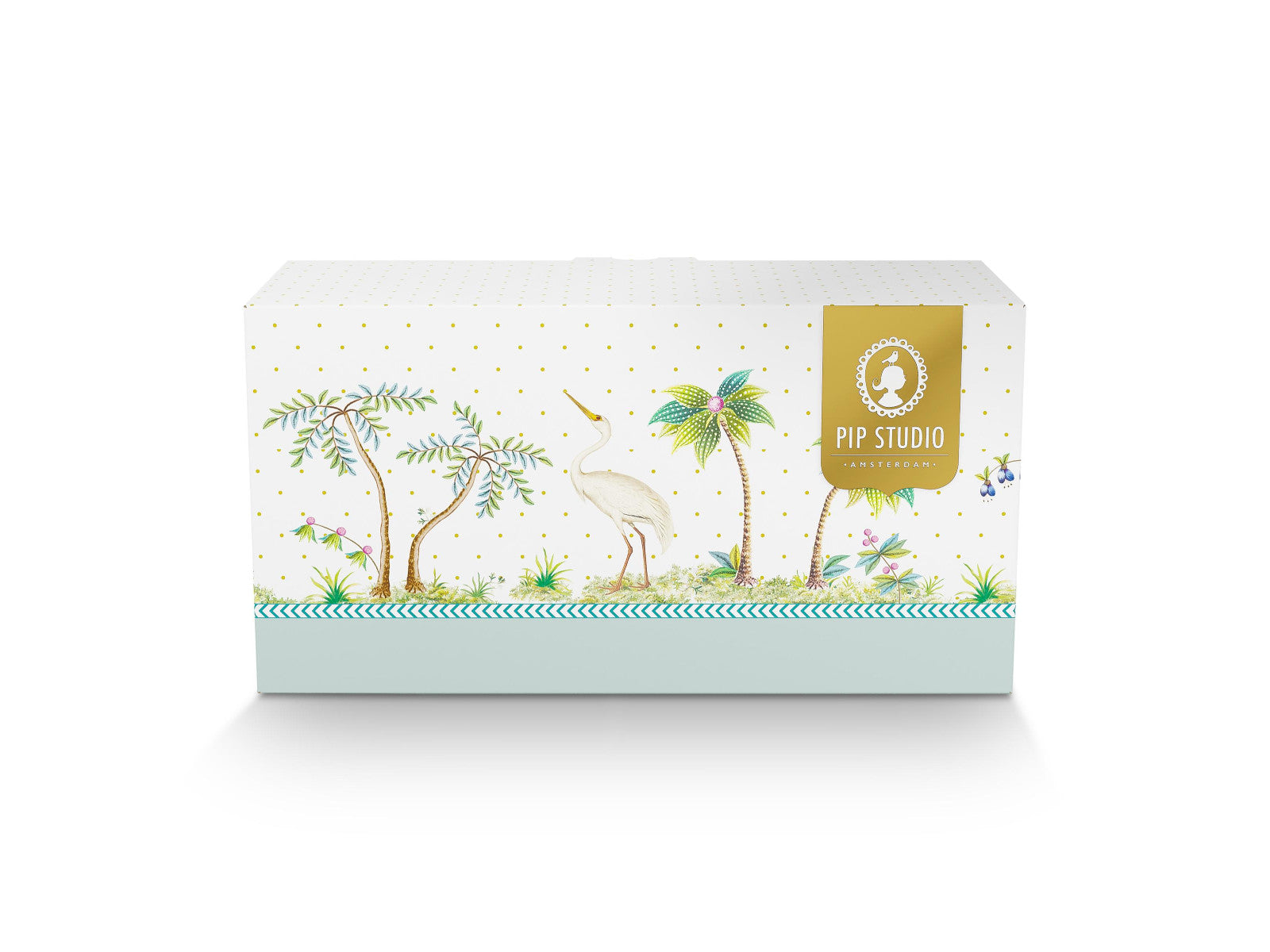 PIP STUDIO Jolie Heron Becher XL 450ml Set2 - Produktbild 5