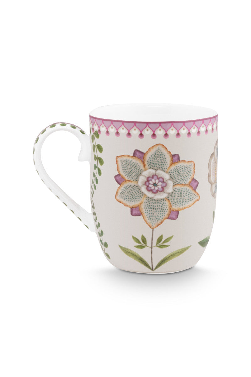 PIP STUDIO Lily&Lotus Tasse weiss/lila 145ml - Produktbild 2