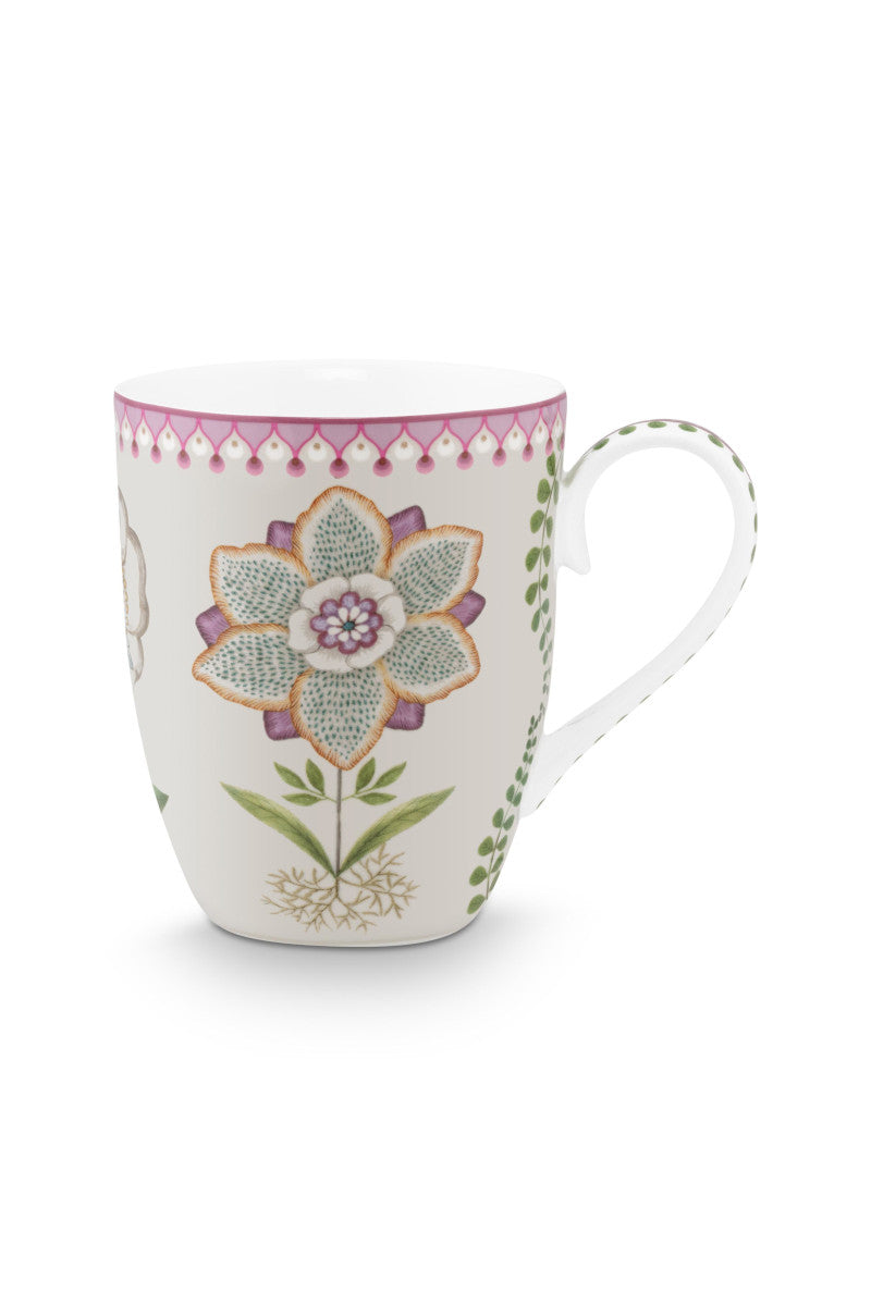 PIP STUDIO Lily&Lotus Henkelbecher 350ml Set 2tlg - Produktbild 5
