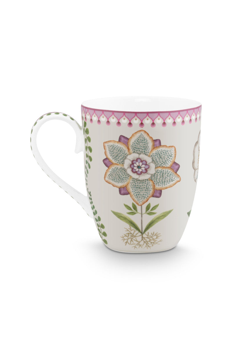 PIP STUDIO Lily&Lotus Henkelbecher 350ml Set 2tlg - Produktbild 6