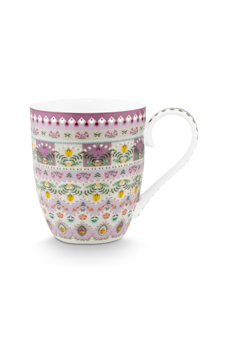 PIP STUDIO Lily&Lotus Henkelbecher 450ml Set 2tlg - Produktbild 2