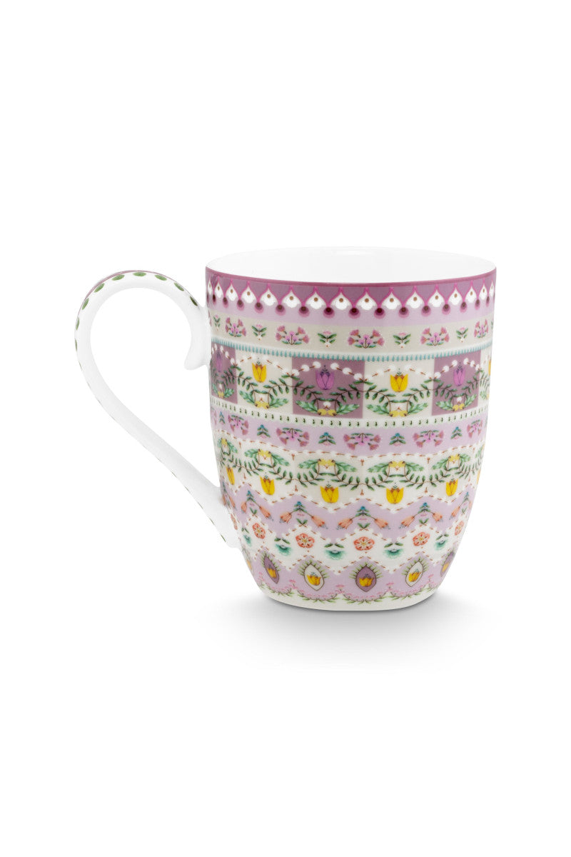 PIP STUDIO Lily&Lotus Henkelbecher 450ml Set 2tlg - Produktbild 3