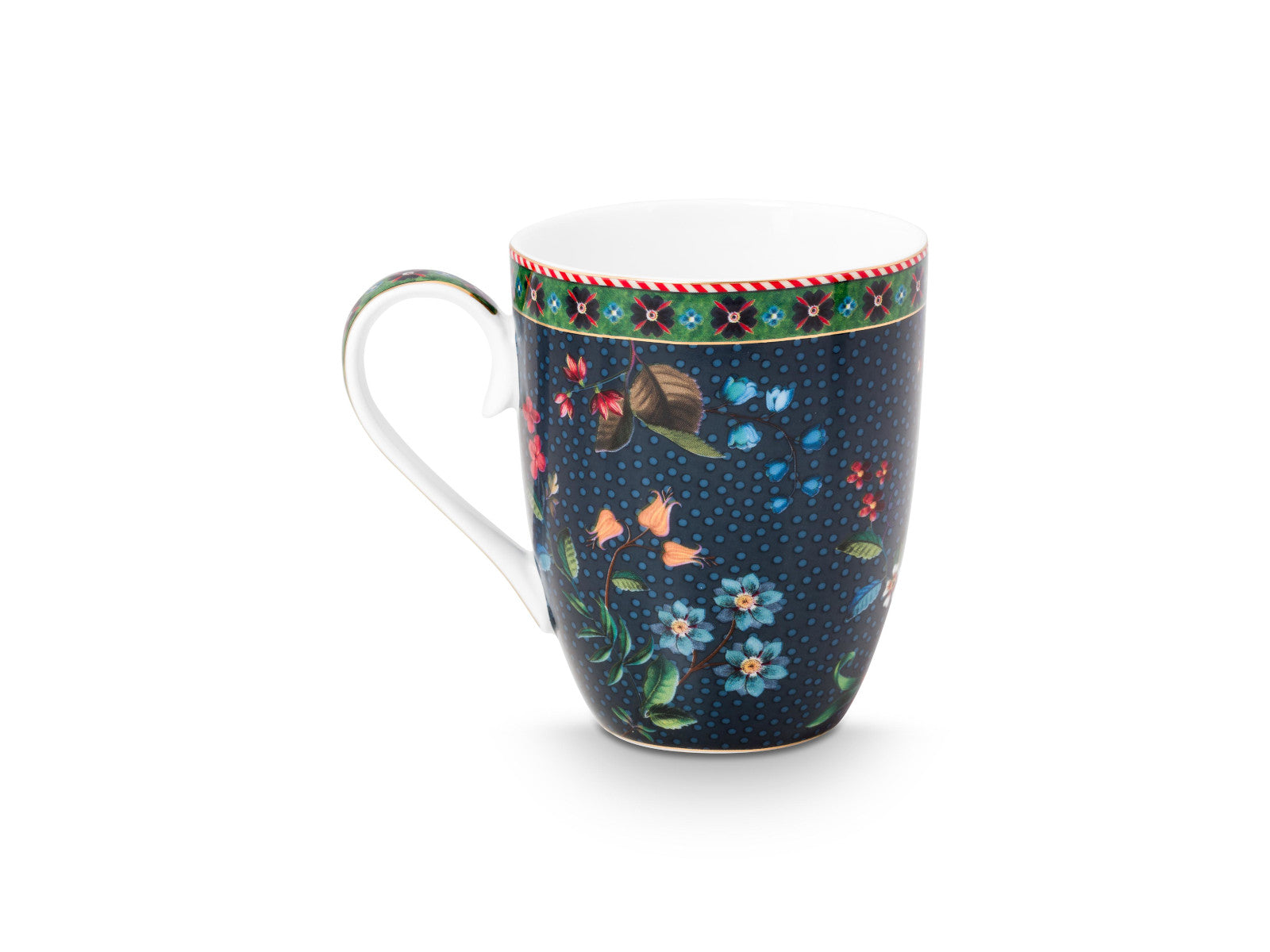 PIP STUDIO Berry Blues Henkelbecher blau 350ml - Produktbild 2