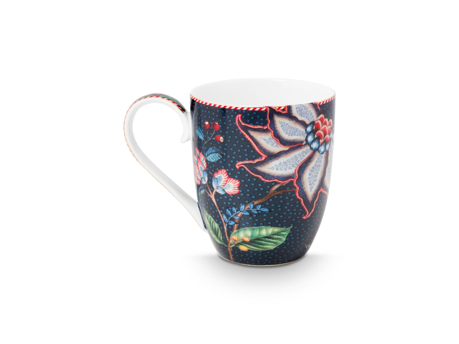 PIP STUDIO Berry Blues Henkelbecher XL blau 450ml - Produktbild 2